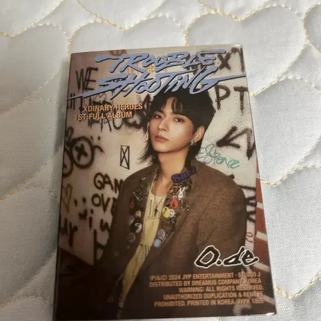 Xdinary Heroes O.de 1집 앨범 트러블슈팅 네모반