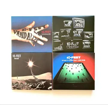 10-FEET 앨범 4권 세트