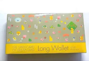 [미사용 새상품] 별의 커비 LANDSCAPES 롱 지갑 장지갑