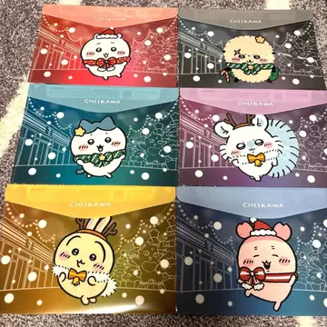 치이카와 오리지널 플랫 케이스 6세트