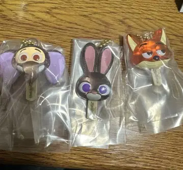 주토피아 아이스캔디 참 가챠 닉 주디 피닉