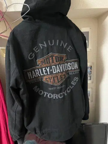 할리 리버서블 지퍼 후드티 당일 발송