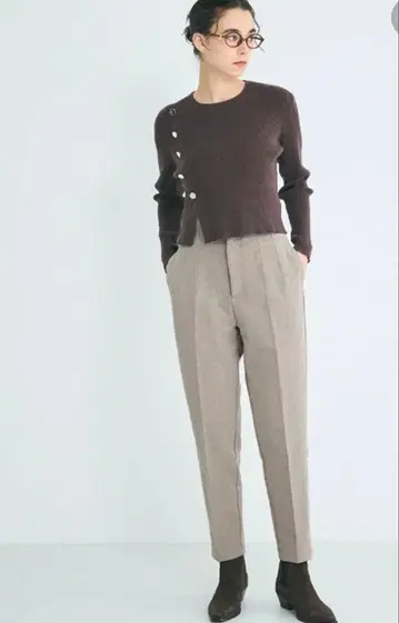 coca 속기모 테이퍼드 팬츠 2색 세트