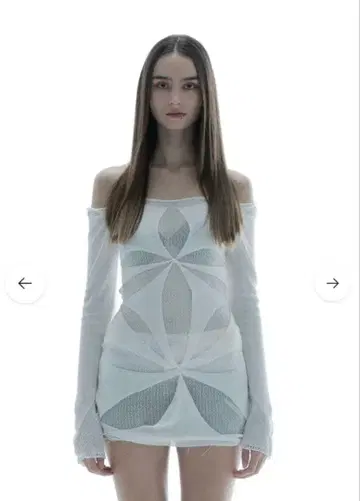 S cut out tops petal theredthread 원피스