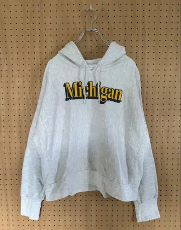 챔피언 리버스 위브 미시간 후드티