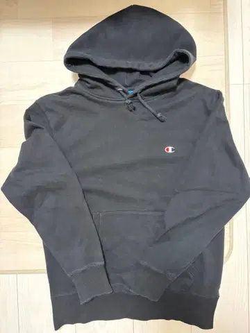 Champion 블랙 후드티