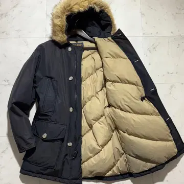 울리치 아크티카 후드티 다운 코트 XL 상당 블랙