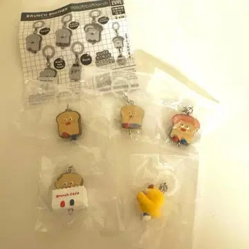 브랜치 브라더 캡슐 토이 5개 세트 컴플리트 메지루시 액세서리