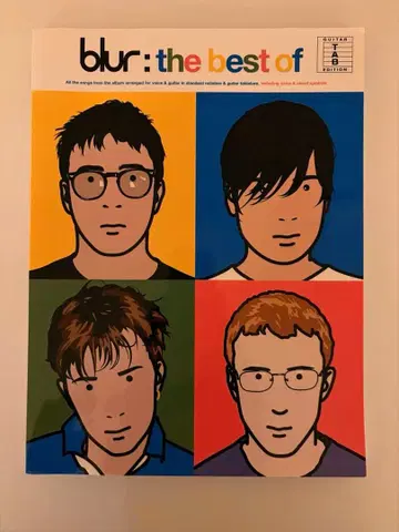 blur the best of 기타 TAB 악보 수입 악보