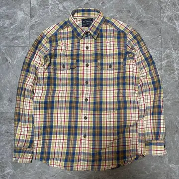 FLANNEL 플란넬 셔츠 아메카지 M 코튼 100% 체크 무늬