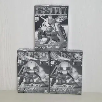 [ 한정품 ] SD 건담 에코프라 3개 세트