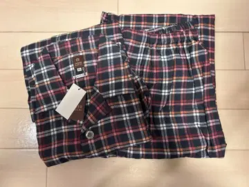 TAKEO KIKUCHI 체크 무늬 파자마 LL 사이즈