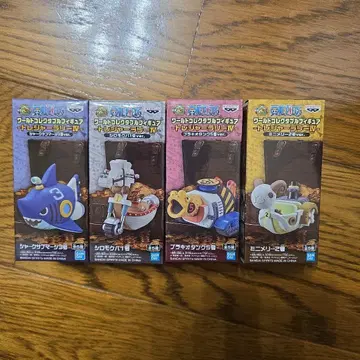 원피스 월드 컬렉터블 피규어 보물 랠리 IV 4종 세트