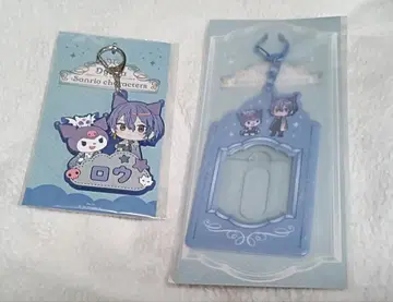 코야나기 로우 산리오 오나마에 러버 키링 사진풍 카드 홀더