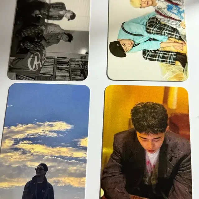 기리보이 양면 비공굿 포토카드 4장 세트