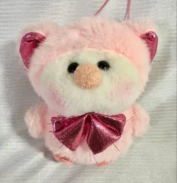 쇼와 레트로 NAKAJIMA 봉제 인형 키링 나카지마