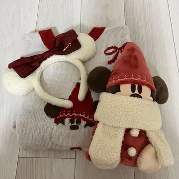 디즈니 릴린린 2025 스웨터 머리띠 숄더백