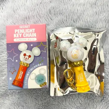 디즈니 캐릭터 7색 변화 응원봉 키체인 푸우