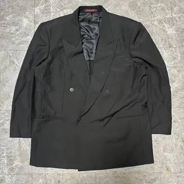 킹 갤런트 블랙 더블 브레스트 자켓