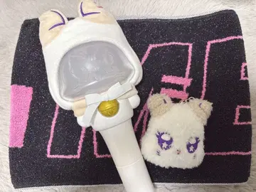 ME:I OFFICIAL LIGHT STICK 머플러 타월 키링
