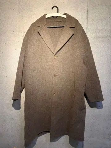 NF x H&M 브라운 체스터 코트