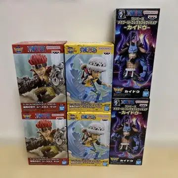 원피스 월드 컬렉션 카이도 로우 키드 묶음 판매 6체 세트