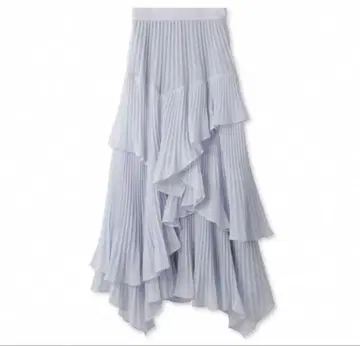 SNIDEL 플리츠 캉캉 스커트