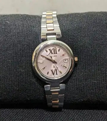 SEIKO 루키아 전파 솔라 여성용 손목시계 작동품, 정크 취급