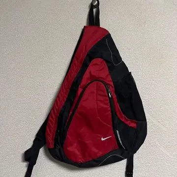 00s Y2K NIKE 나이키 원 숄더백 빨간색 슬링백