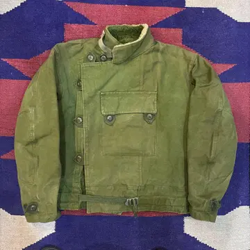 60s 스웨덴군 모터 사이클 자켓 실물