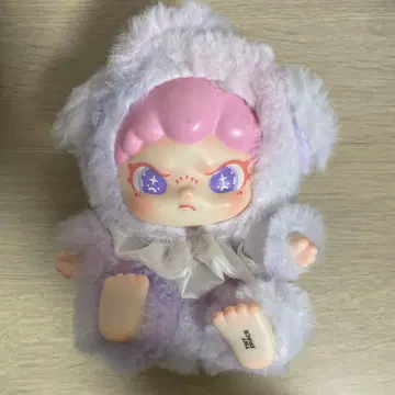 dora 봉제 인형 키링 보라색