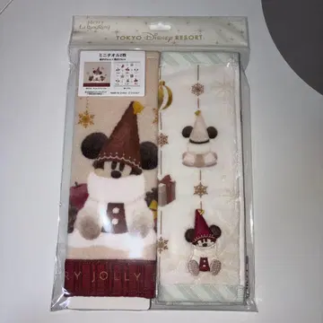 도쿄 디즈니 리조트 리루린린 미니 타월 2개