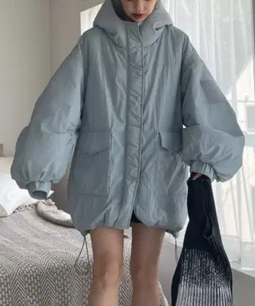 JEANASIS 2WAY M-65 자켓 그레이쉬 블루