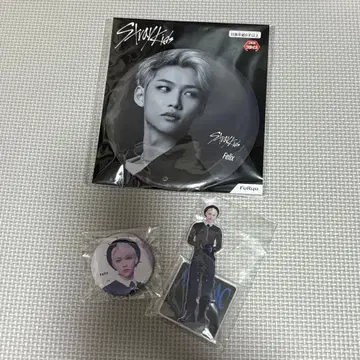 Stray Kids Felix 캔뱃지 아크릴 스탠드 세트