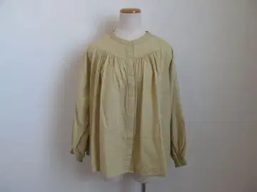 베이지 오부 소매 튜닉