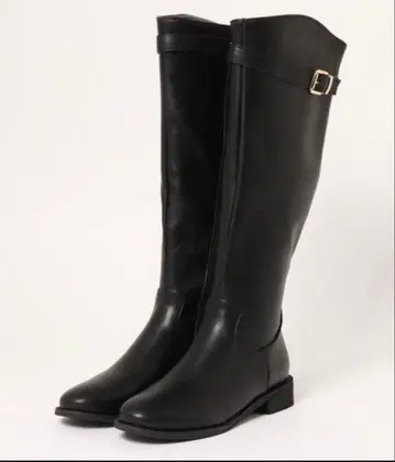 블랙 롱 부츠 24cm