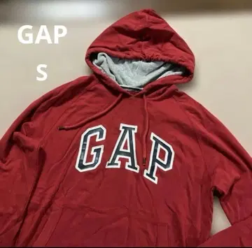 GAP 후드티 후디 S 빨간색