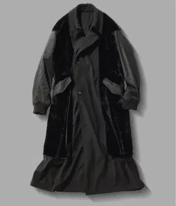 [ HARE ] 리버서블 퍼 트렌치코트