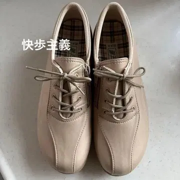 새상품 [쾌보주의] 레이스업 컴포트 슈즈 넓은 폭 3E 23.5cm