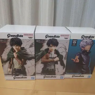 3개 세트 Grandista 엘렌 예거 리바이 병장 고죠 사토루 주술회전
