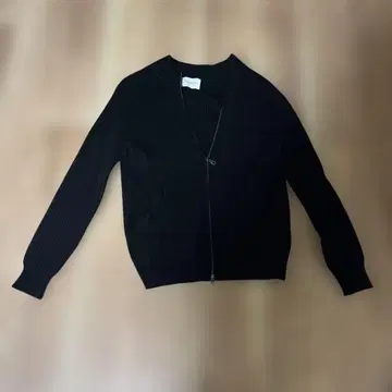 URBAN RESEARCH DOORS 블랙 집업 가디건