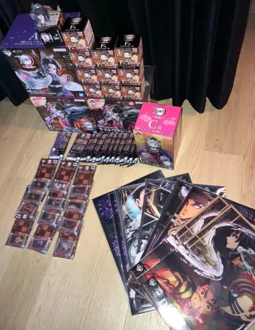 제일복권 귀멸의 칼날 ~언니의 원수~ 라스트 원, A, B, C상, 기타