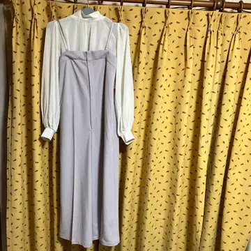 LEPSIM 블라우스 세트 올인원