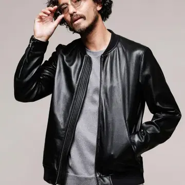 나노 유니버스 WONDER SHEEP LEATHER 리브 블루종