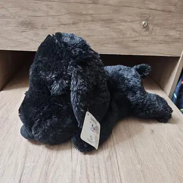 스누피 SNOOPY BIG 사이즈 누워있는 스누피 블랙 봉제 인형