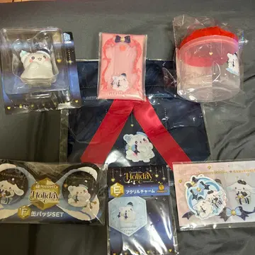 산리오 해피 복권 하나마루 유령 7세트