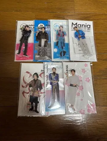 메구로 렌 아크릴 스탠드 7개 세트