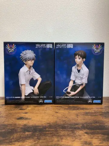 에반게리온 신극장판 신지와 카오루 피규어 2체 세트