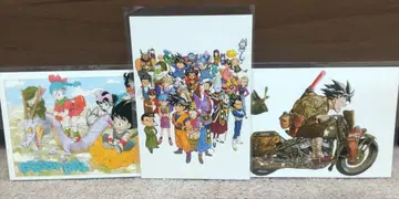 드래곤볼전 엽서 토리야마 아키라 3장 세트