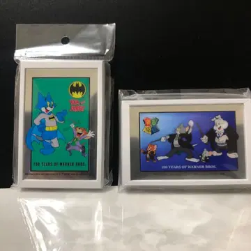 톰과 제리 액자 마그넷 대형 매쉬업 2개 세트 레어